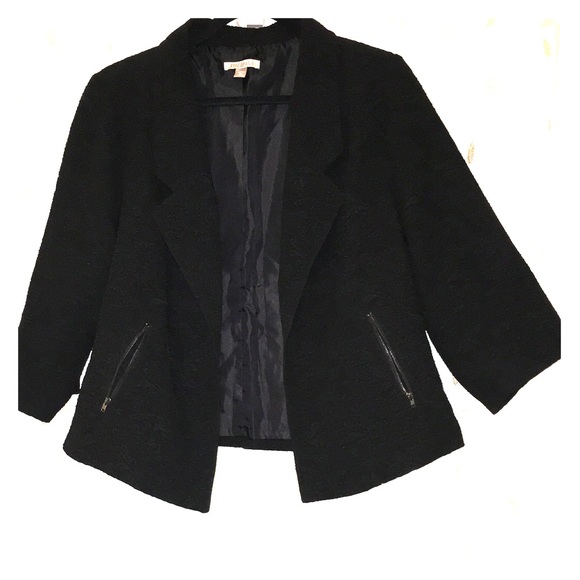 Jackets & Blazers - Short textured blazer